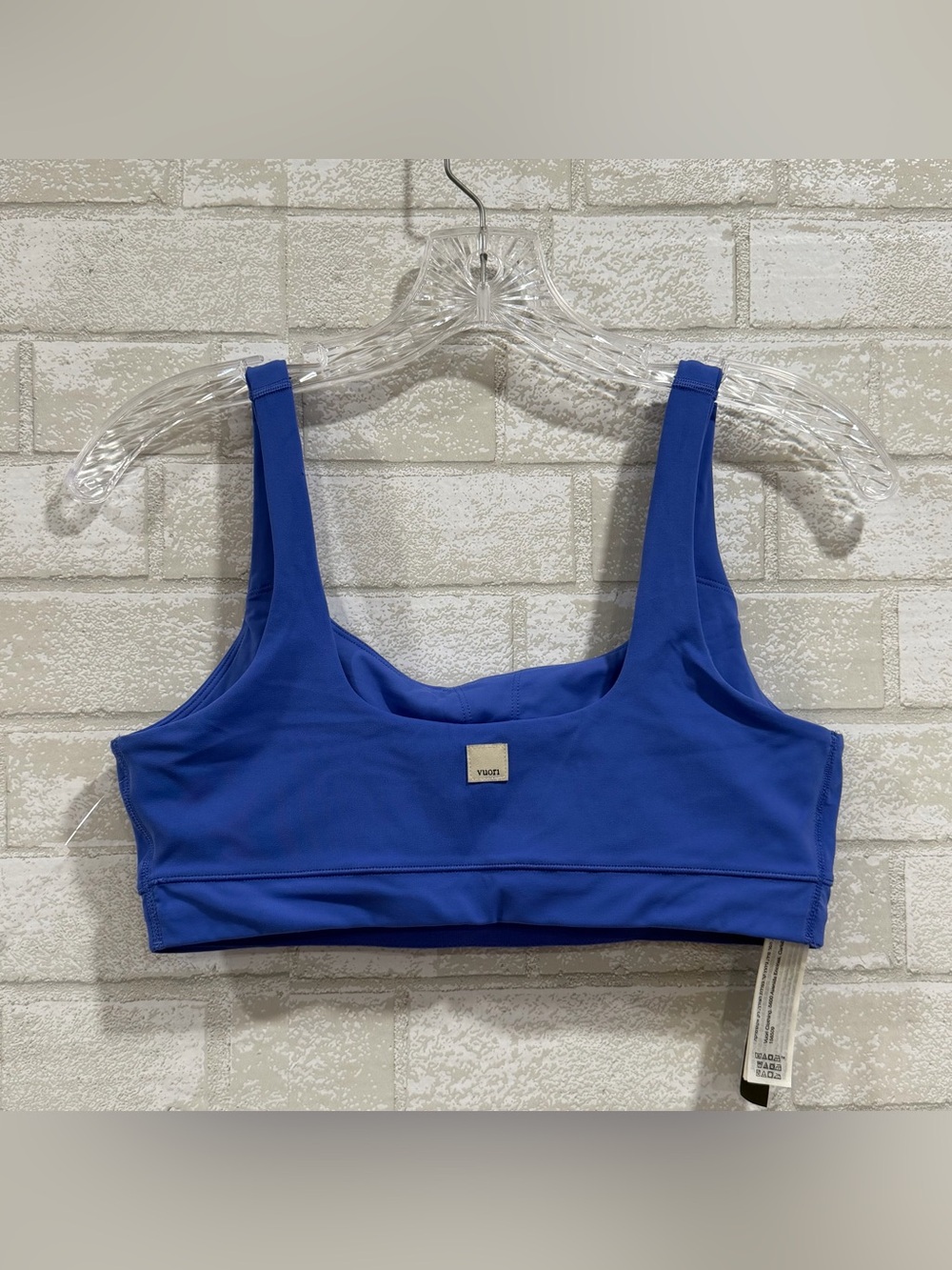 VUORI Alltheform Sports Bra in Blue  - Size - Medium - Picture 2 of 5